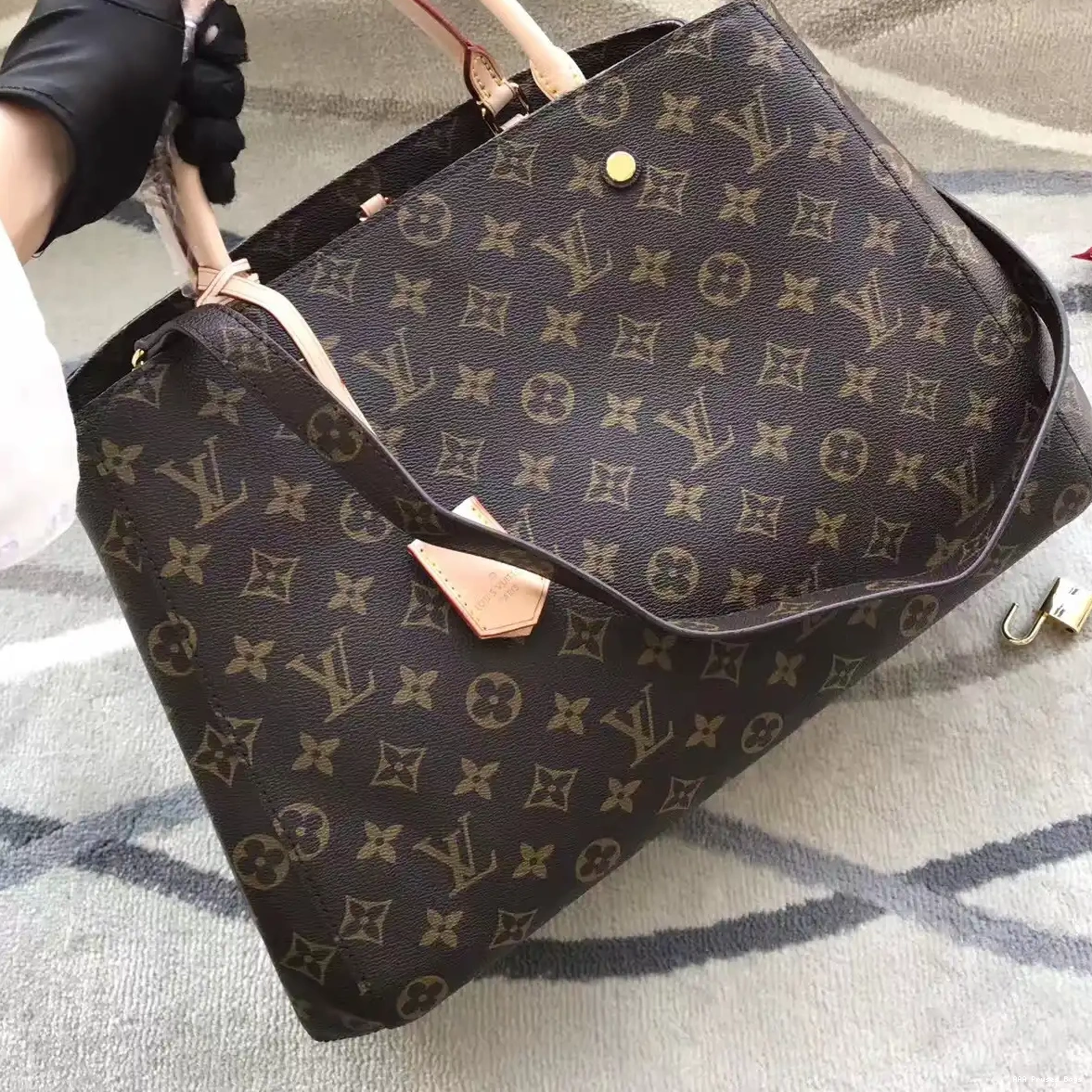 AAA Pruses Bags Montaigne GM Louis Vuitton Bag 0607